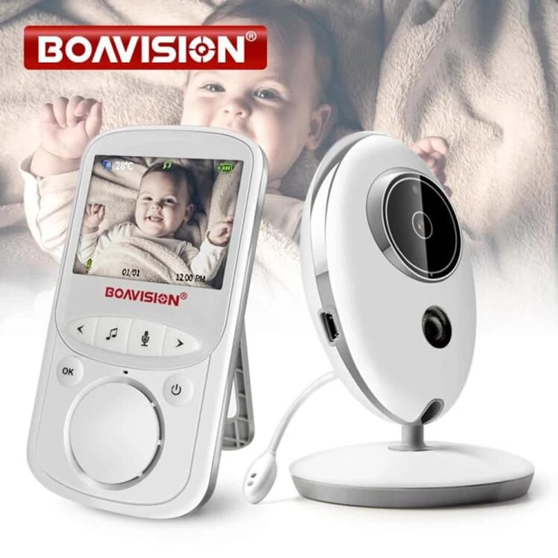 Wireless LCD Audio Video Baby Monitor VB605 Radio Nanny Musica Citofono IR 24 ore Telecamera portatile per bambini Baby Walkie Talkie Babysitter