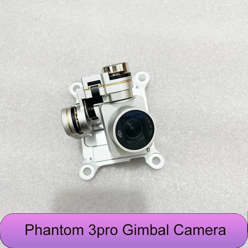 Gimbal con Fotocamera Originale al 95% Nuovo per Drone DJI Phantom 3 Pro con Cavo - Ricambio per Riparazione Droni