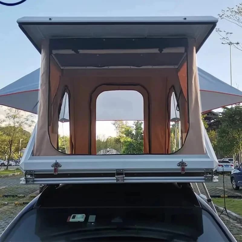 Tenda da Tetto Rigida per Auto Adatta per 4x4 Fuoristrada e Campeggio all'Aperto