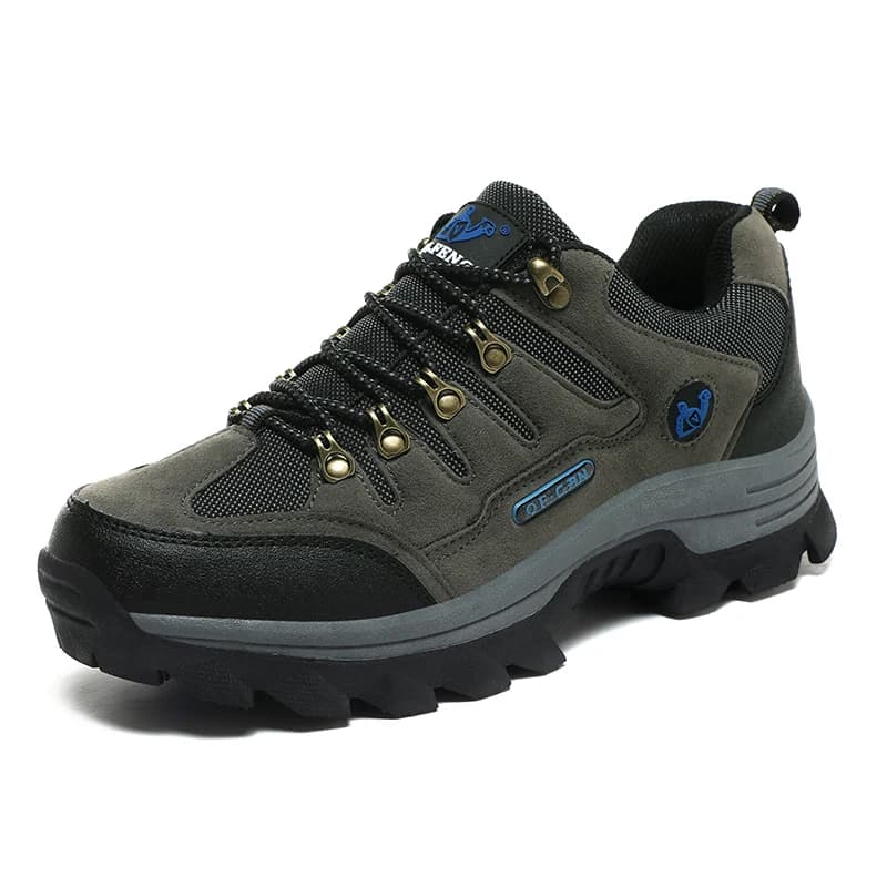 Scarpe casual invernali da uomo in pelle, comode scarpe da passeggio, sneakers classiche autunnali da esterno, sneakers da trekking alte da donna con lacci