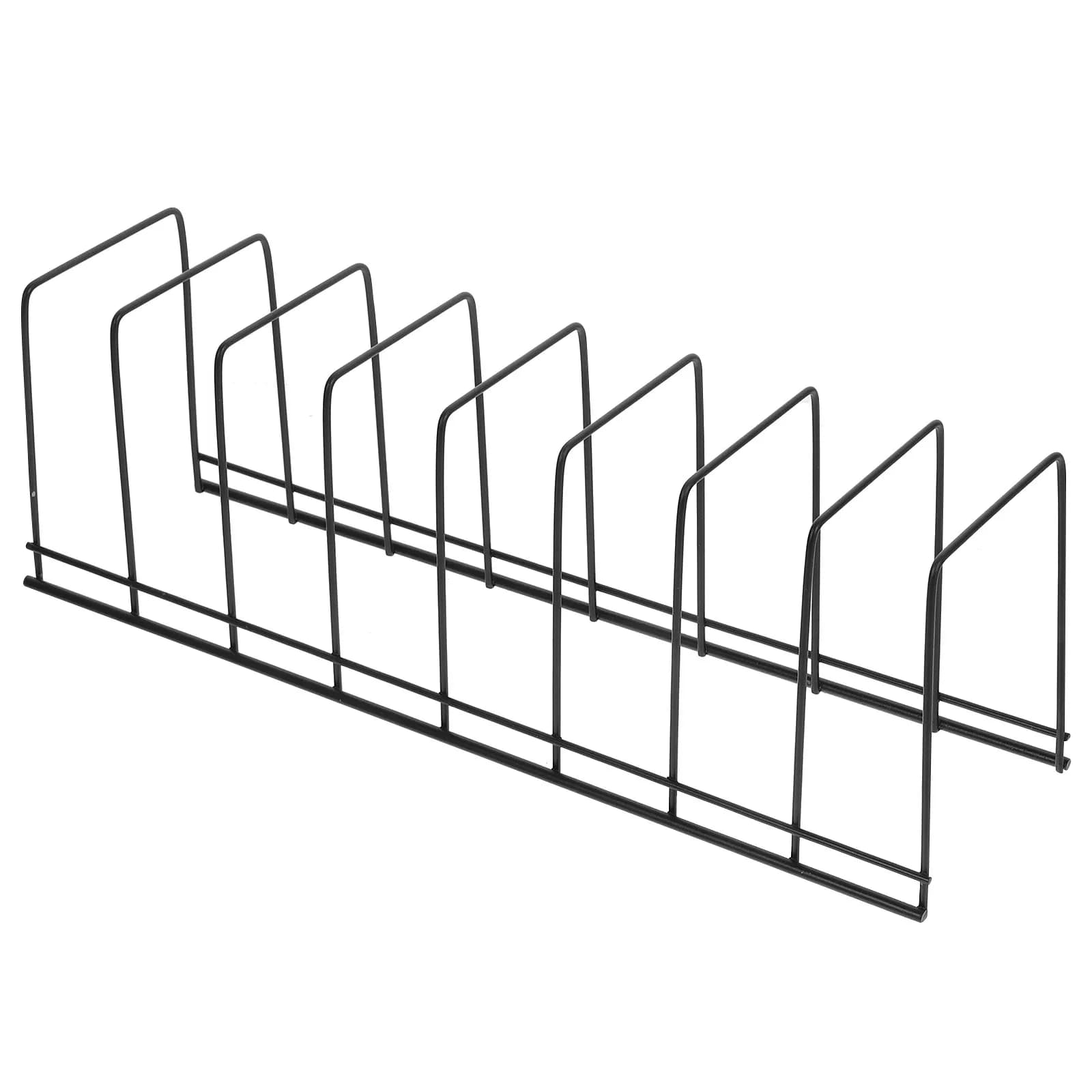 Supporto per Libri in Ferro Battuto, Porta Documenti da Scrivania Multifunzione, Fermalibri per Scaffali, Organizzatore per Scrivania