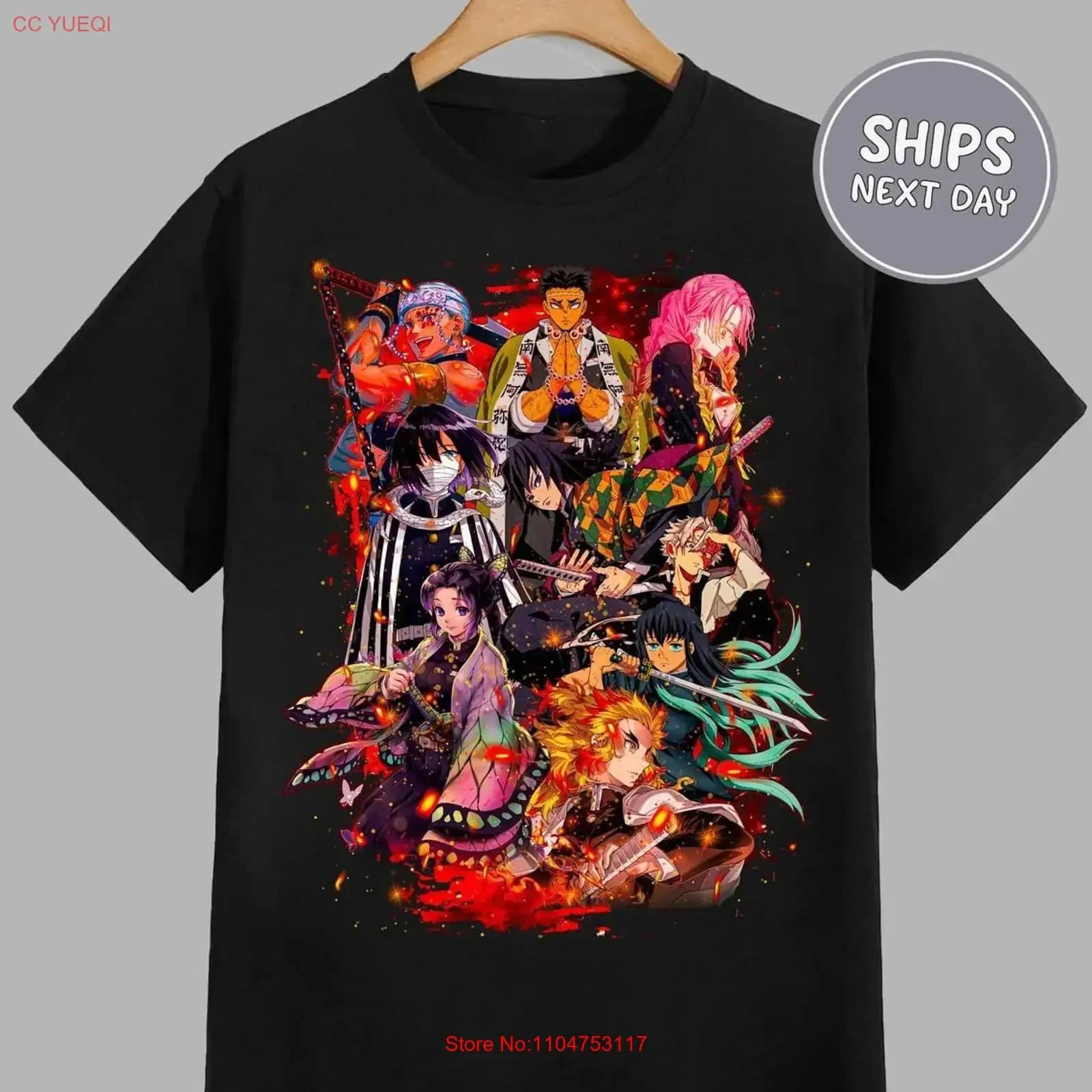 Demon Slay Anime T Shirt Slayer vintage Washed Slightly Soft designer clothes homme Stylish Stretched graphic Comfortable