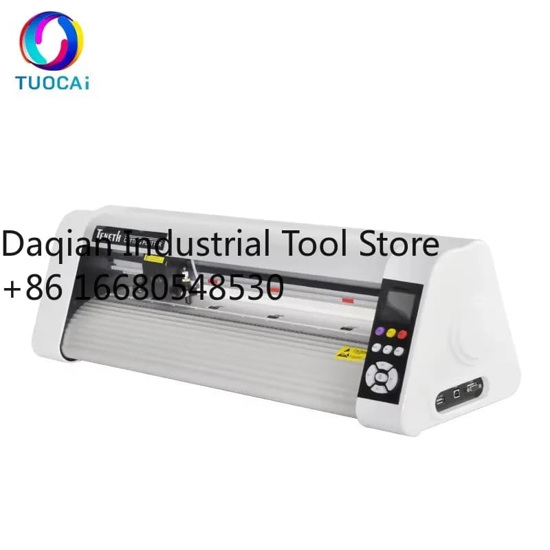 t4wPlotter Cutting Machine Semi-automatic Contouring Cutting Plotter for PVC Sticker Film Vinyl Cutter