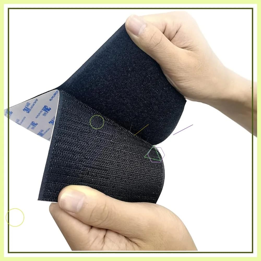 Nastro Adesivo a Strappo Resistente 10cm x 20cm, 6 Paia - Montaggio Biadesivo Forte per Tappeti, Moquette e Quadri