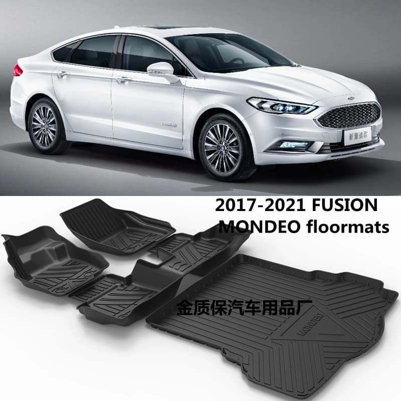 Utilizzare per 17-21 FORD Fusion Mondeo car carpet Mondeo tappetini per auto Fusion trunk mat Mondeo waterproof pad Fusion Mondeo floor mat