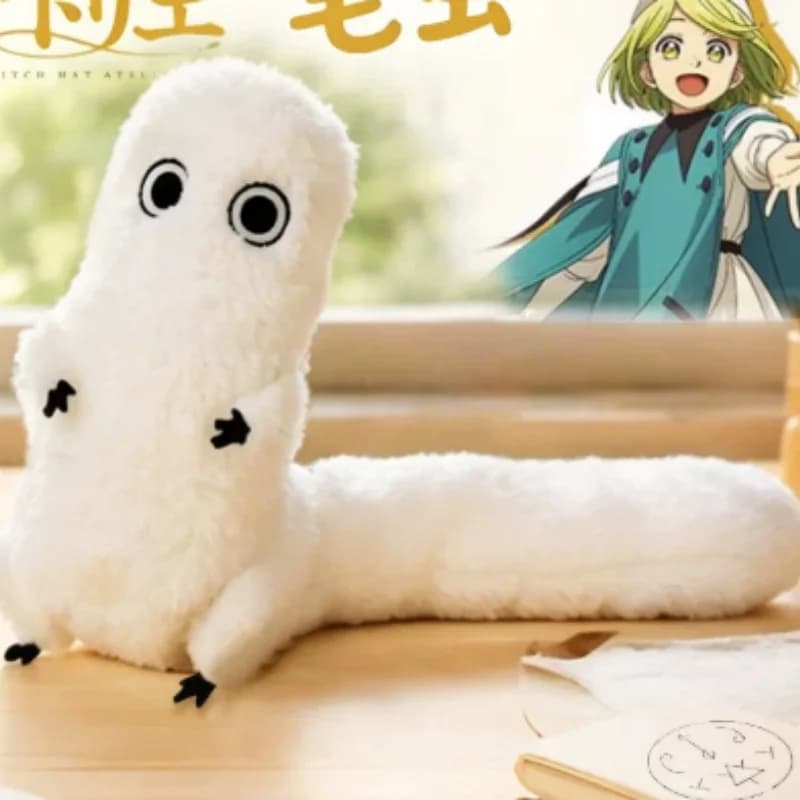 Witch Hat Atelier Pencil Bug Bambola di Peluche in Cotone, Articolo Anime, Regalo per le Feste, Giocattolo, Decorazione Carina, Accessorio per Cosplay