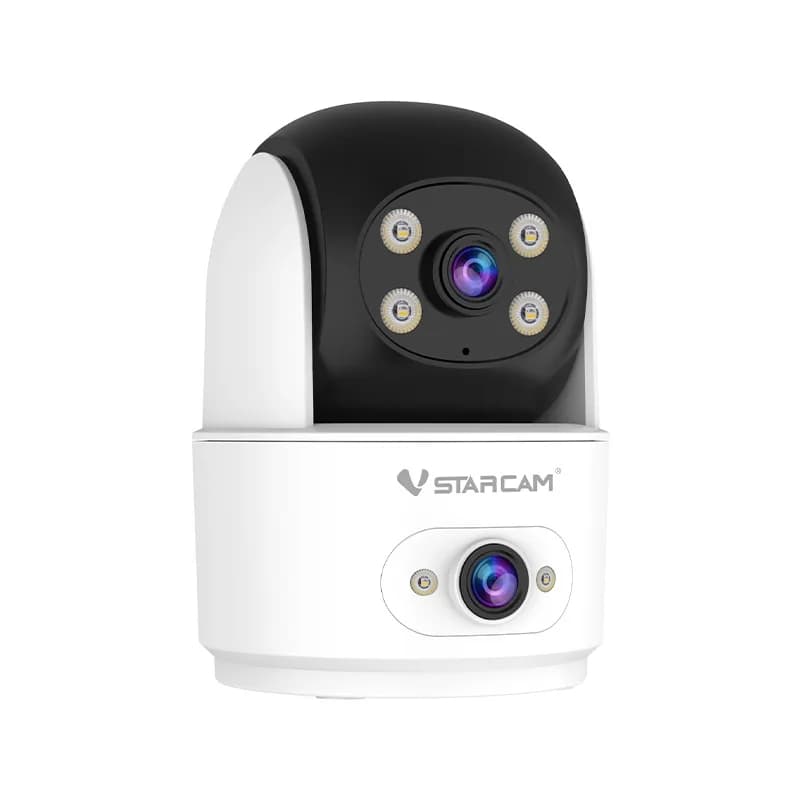 Vstarcam C996 3MP 1296P O-Kam APP Telecamera dome IP PTZ wireless a doppio obiettivo a colori AI Rilevamento umanoide Monitor di sicurezza domestica