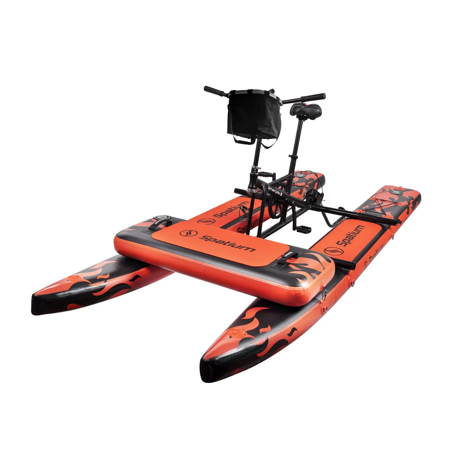 Spatium Sup Water Bike 3.0 Inflatable Pedal Boat Inflatable Pedal Kayak Water Bikes for Lake Fishing Pedal Boat More Stable