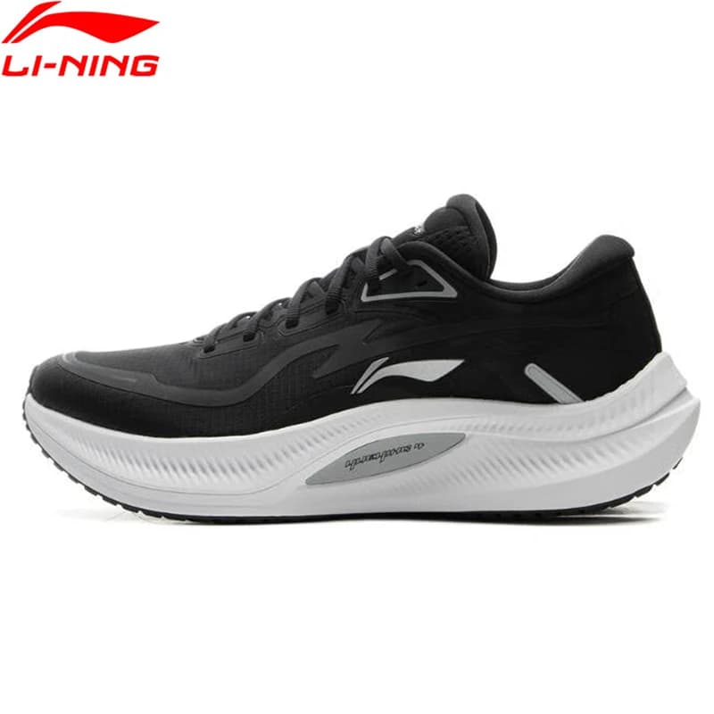 Li-Ning Men YUEYING 4 Running shoes with cushion Comfort Light lining Sports shoes anti slip wearable sneakers ARHV001