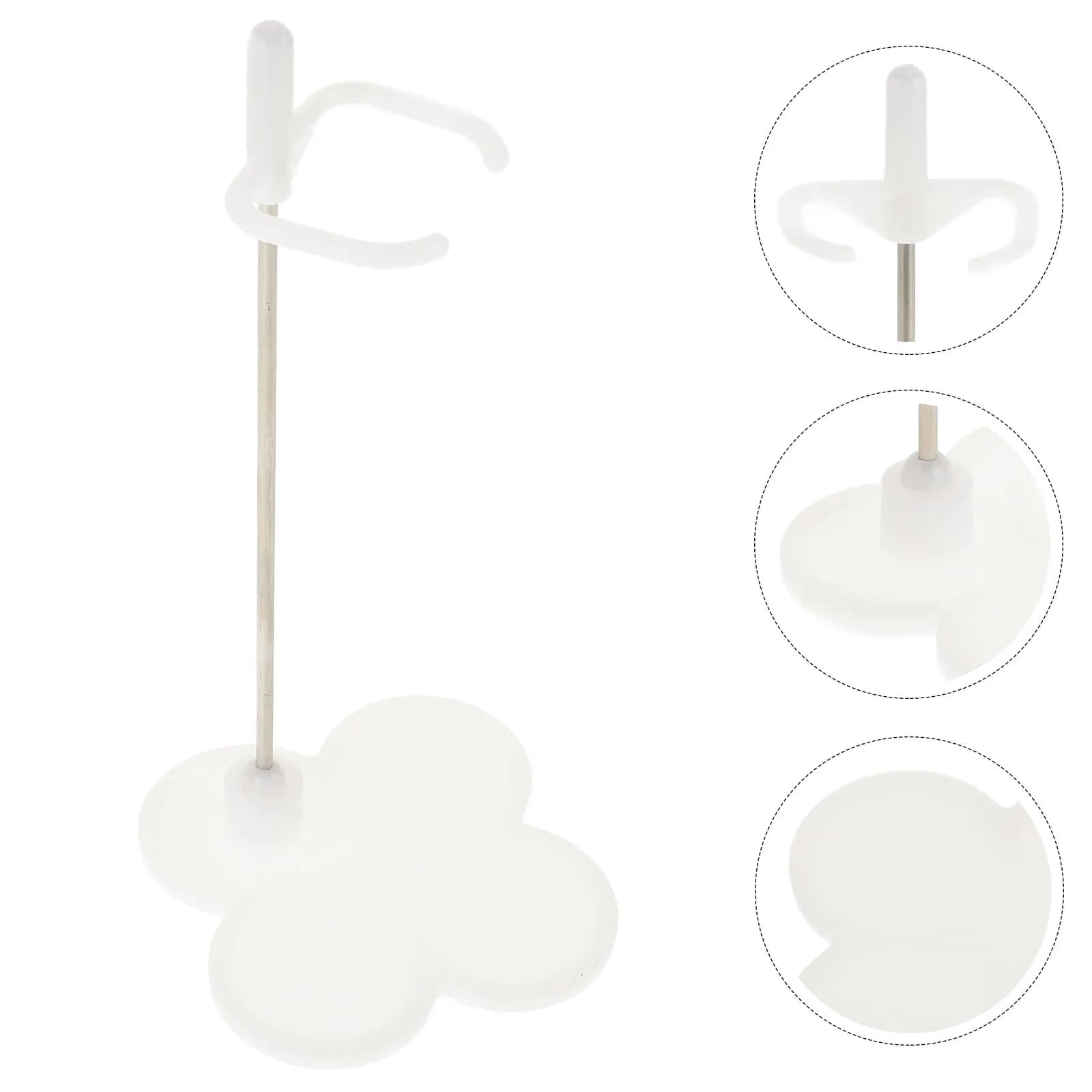 Stable Support Stand Action Figure Display Vertical Organizer Portable Rack for Home Shop Handmade Models Accessories