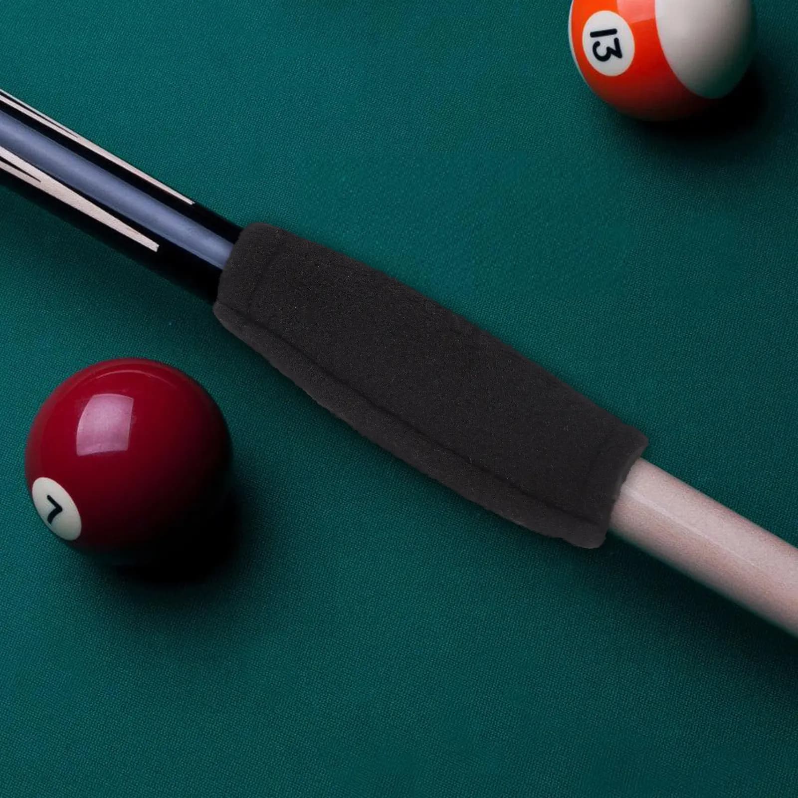 Panno per la Pulizia del Bastone da Biliardo in Cotone Morbido Riutilizzabile, Accessorio per la Pulizia del Bastone da Snooker, Strumento per la Pulizia del Bastone da Biliardo