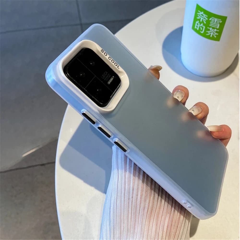 Per Xiaomi 13T 14 Pro Custodia Opaca Trasparente Cassa Del Telefono Per Xiaomi 14T 15T 15 14 Ultra poco x6 f7 f8 x7 Pro Paraurti Copertura Antiurto