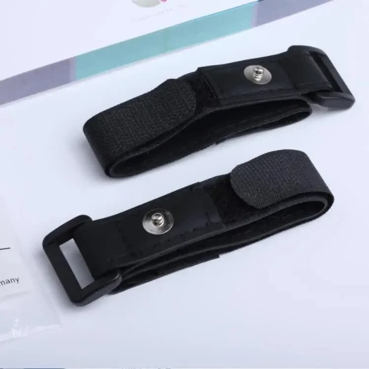 2 pezzi (1 paio) Cavi per polsini con bracciale a microcorrente nero per Healy o VariZapper / VariGamma