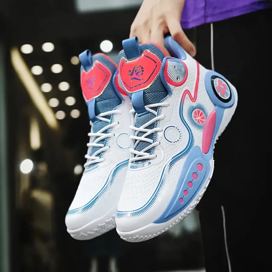 Nuove Scarpe da Basket Alte da Uomo Perfette per la Moda Autunnale. Sneakers sportive resistenti adatte sia per uomini che per donne, ideali