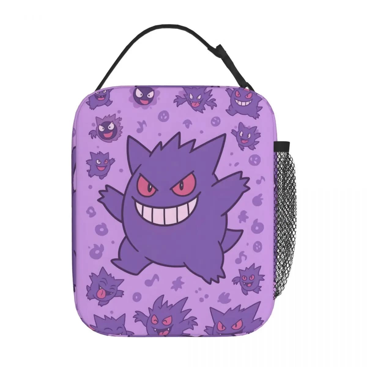 Custom G-Gengar Dark Lunch Bag Thermal Cooler Funny Insulated Lunch Box for Office