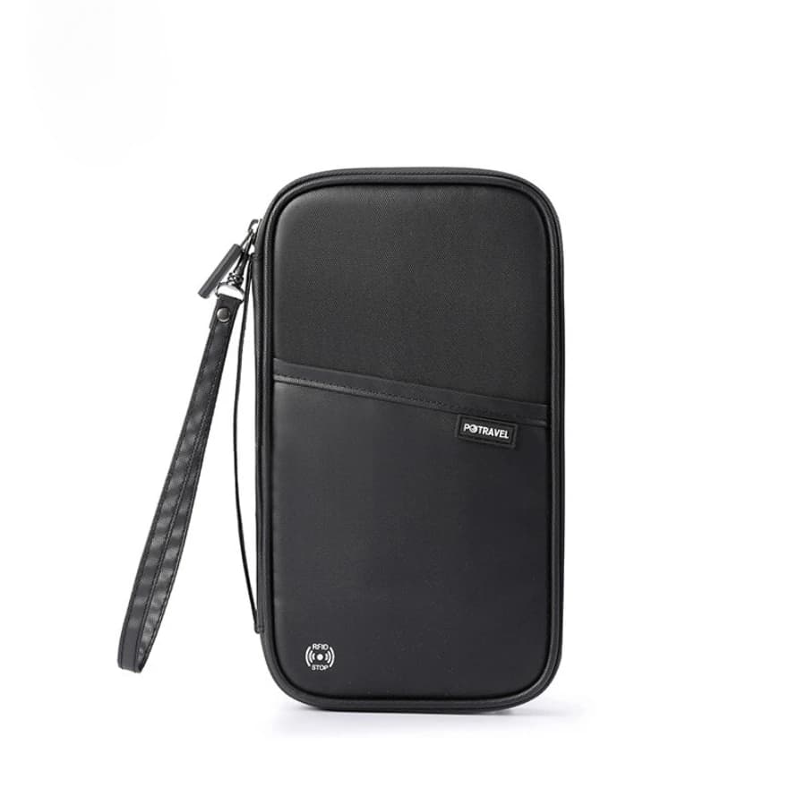 Travel Accessories Credit Card Holder Wallet Business Ticket Organizer Multifunctional RFID Blocking Passport Holder Nylon