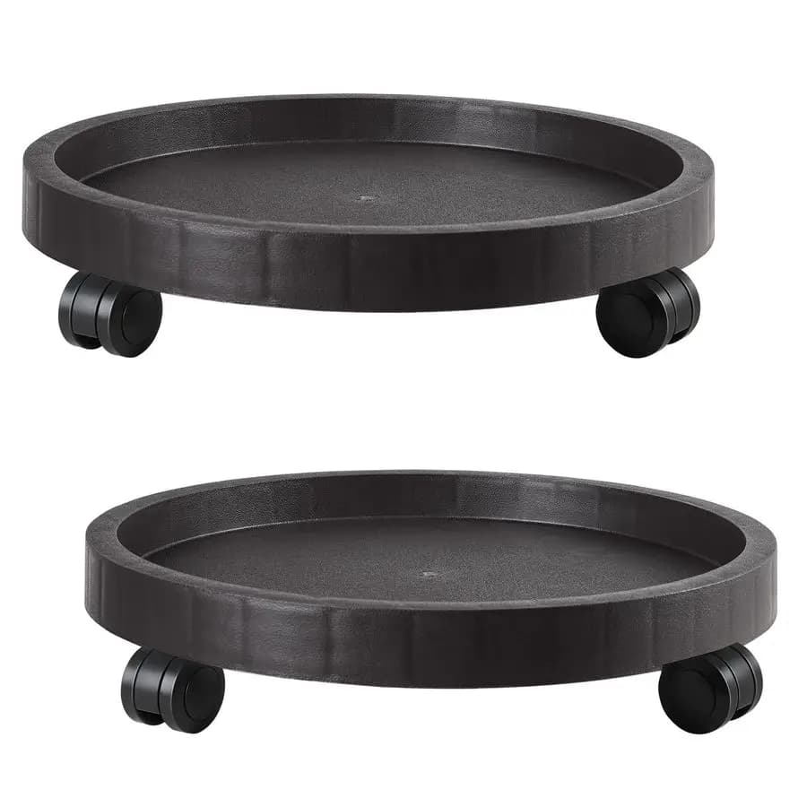 Set of 14 Rolling Supports for 14.2 Inch Vase, Base with Wheel Resistant for Vase Plants, Rolling Suit on Wheels