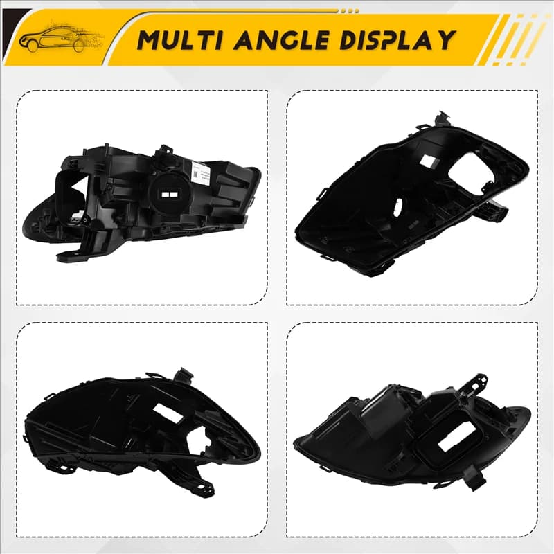 Front Headlight Base For Mercedes-Benz CLA W117 2017-2020 Headlamp House Rear Base-FSM