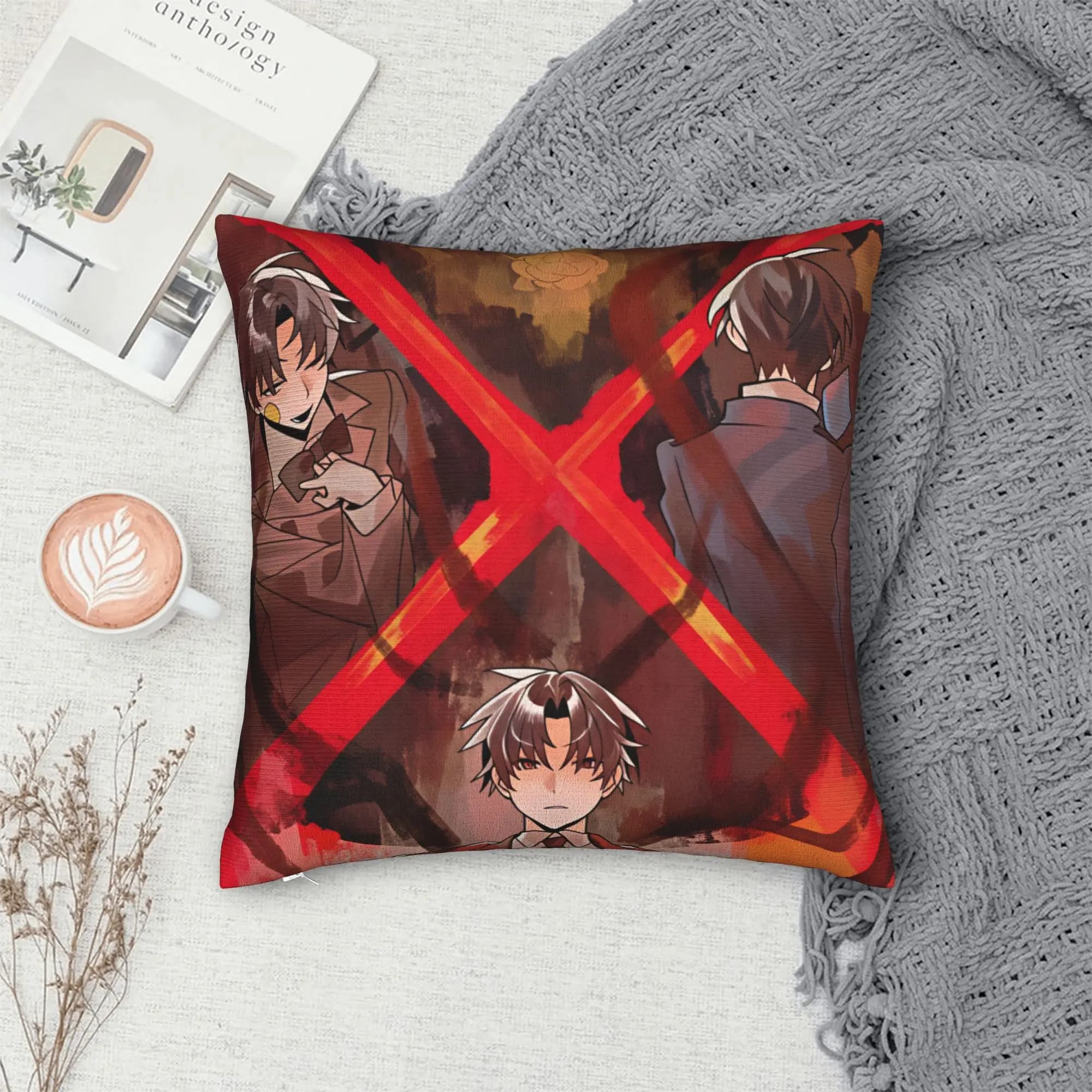 Pillow Cover K-Kim S-Soleum Novel GSGW Morden Pillow Case For Couch Sofa Bedroom Pillowcases