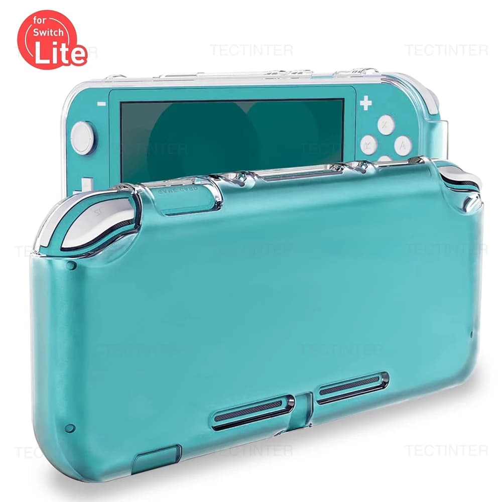 Custodia protettiva trasparente in TPU per console Nintendo Switch Lite Custodia morbida e trasparente per accessori Switch Lite
