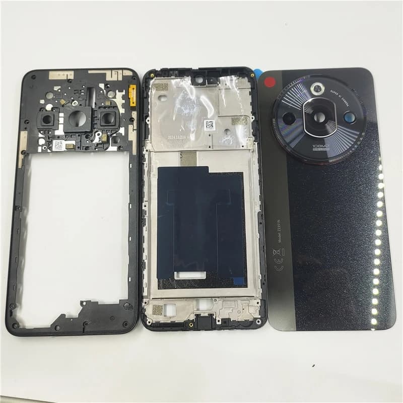 Battery Back Cover Rear Door Housing Case For ZTE Nubia Focus Pro Z2351N With Middle Frame Camera Lens Repair Parts
