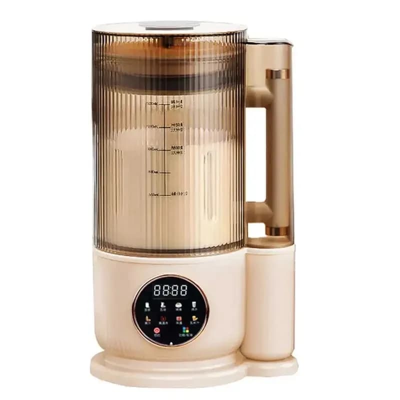 1500ml Soy Milk Electric Machine, Automatic Blender Multifunction for Breakfast, Squeeze and Rice Pasta Preparation