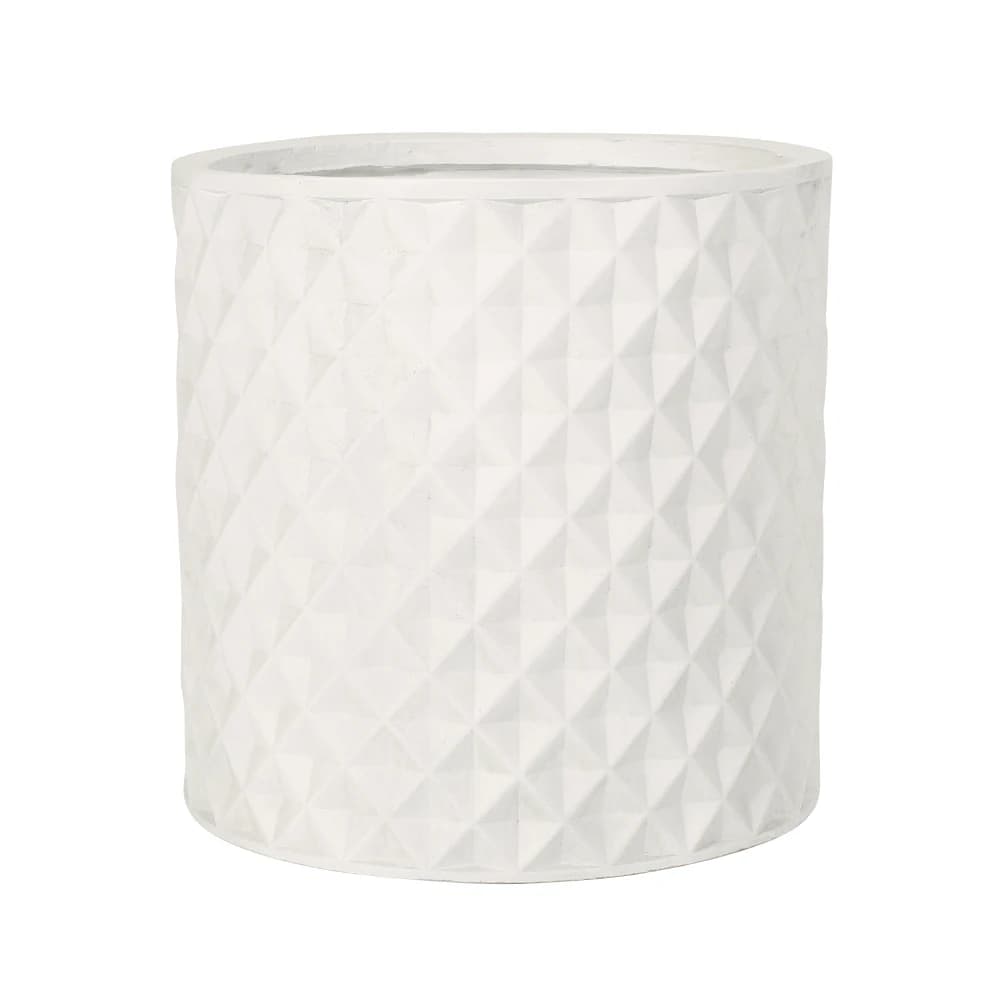 Vaso per Piante Decorativo in MGO Resistente alle Intemperie per Interni ed Esterni, per Giardino e Patio