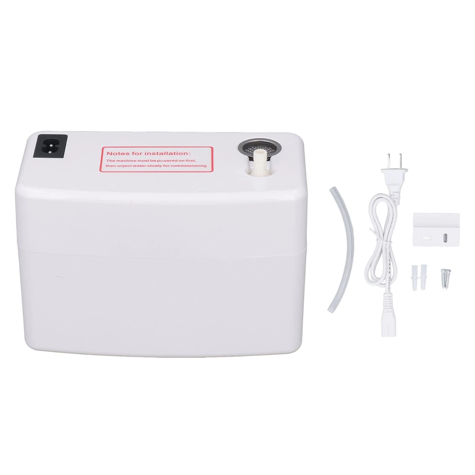 Pompa di Scarico Condensa 60HZ a Basso Rumore con Serbatoio Acqua da 200ml e Interruttore di Sicurezza per Deumidificatore e Fabbricatore di Ghiaccio HVAC
