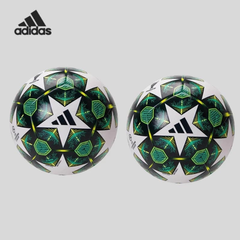 Adidas Official 5 Size Soccer Ball Durable PU Leather Football for Training and MatchesJH1281+JH1281