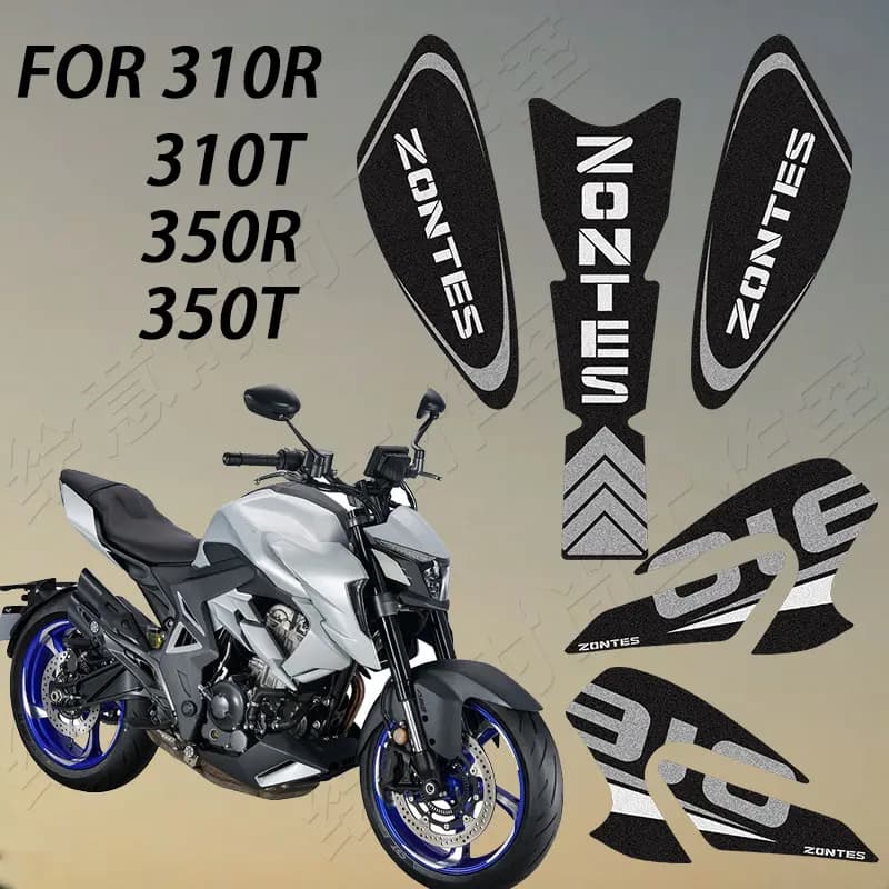 3M Moto Rilievo del Carro Armato Adesivo Protezione Decalcomania Smerigliata Per ZONTES 310R 310T 350R 350T