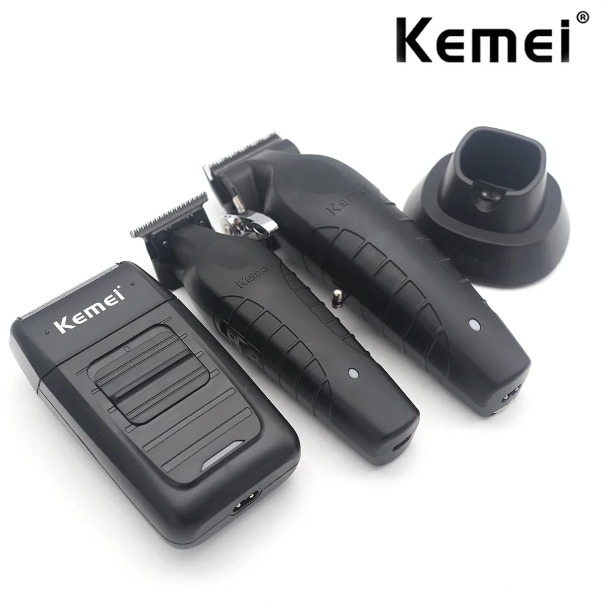 Kemei Haircuts Kit KM-2296 KM-2299 KM-1102 Men's Electric Haircut Cutters Professional Haircuts