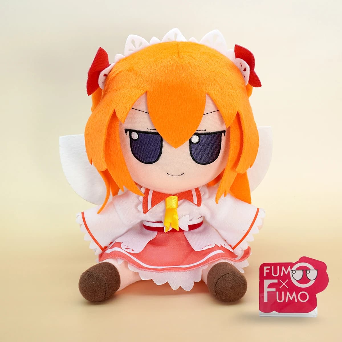Deliziosa bambola di peluche della serie Touhou FUMO, tre fate della luce, altezza 20 cm