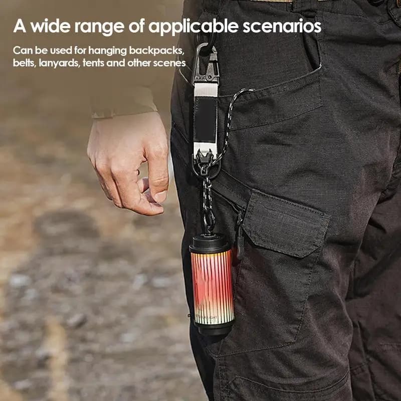 Corda da esterno Configurazione rapida Fascette per tende regolabili Corda elastica per legare resistenti Cavo da campeggio portatile per tettoia leggera e