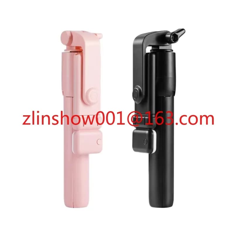 Treppiede Selfie Stick R1S Colpo orizzontale e verticale Creativo portatile wireless dal vivo con telecomando