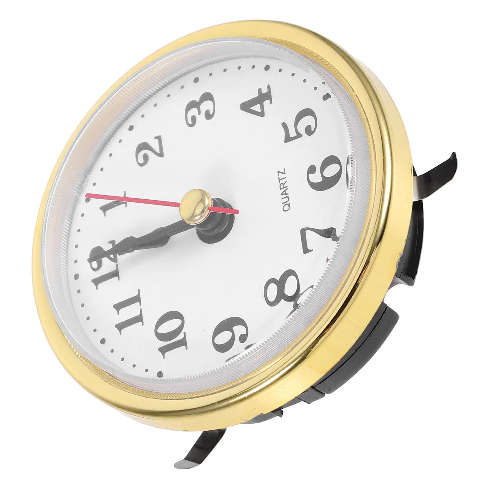 Round Clock Head Insert 65Mm Classic Quartz Movement Silent Mechanism DIY Craft Replacement Home Decor Wall Clock Parts