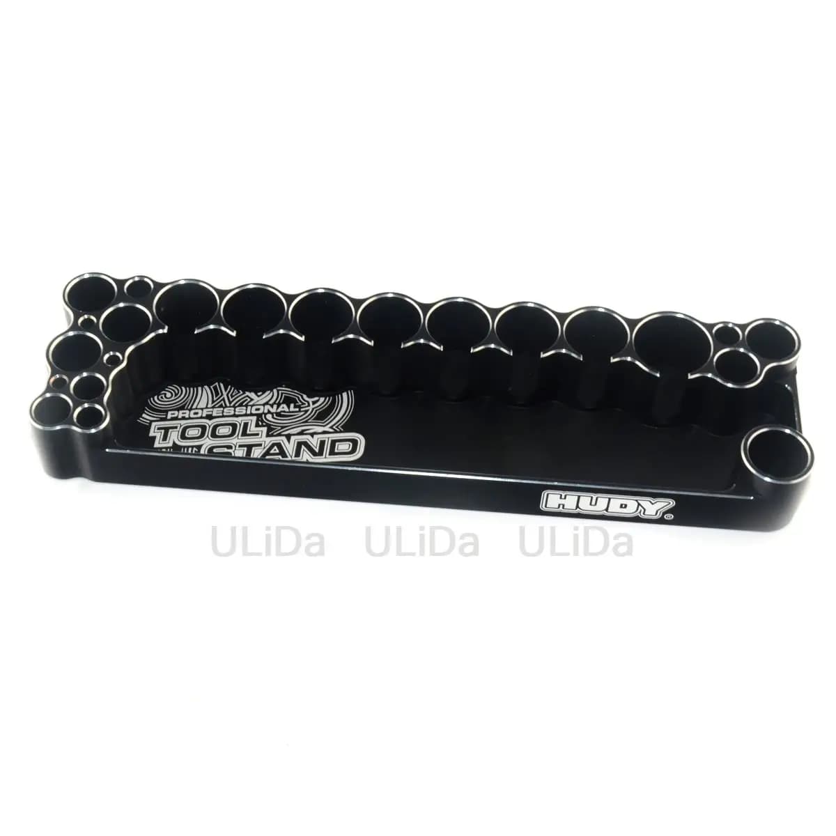 Support for RC Tools, Holder/Vassoio, Screwdriver console, 19 Slots for RC Boats, Cars, Quadriques, drones HUDY # 199060