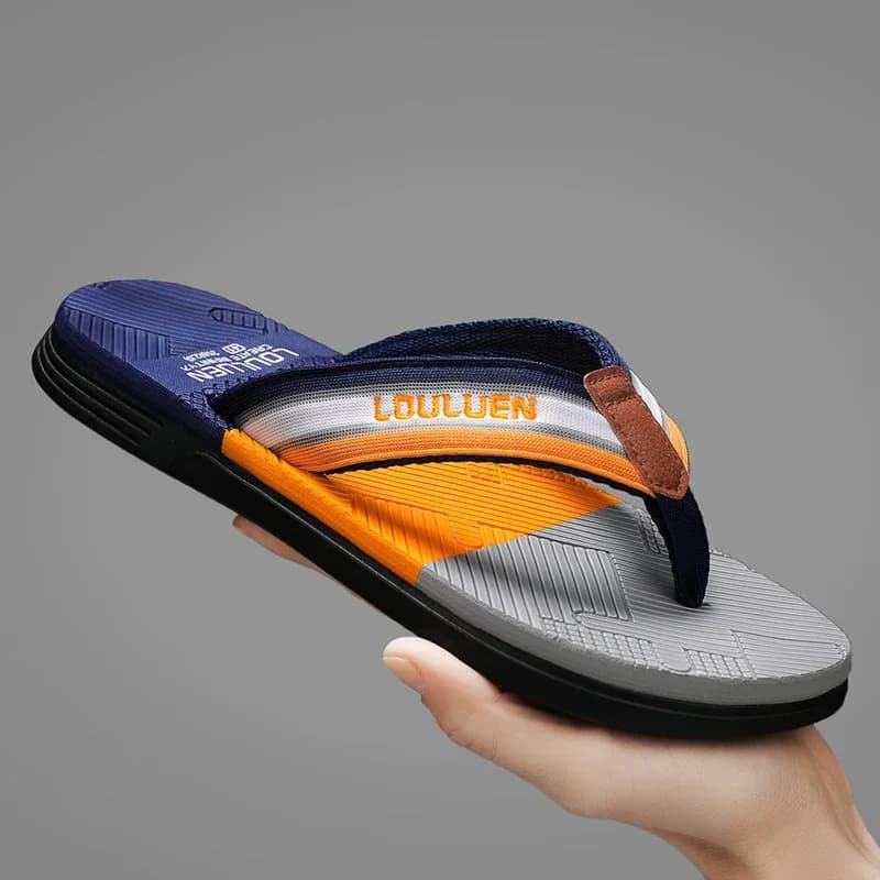 Infradito da uomo estive 2026, ciabatte da spiaggia traspiranti da uomo, sneakers casual da esterno
