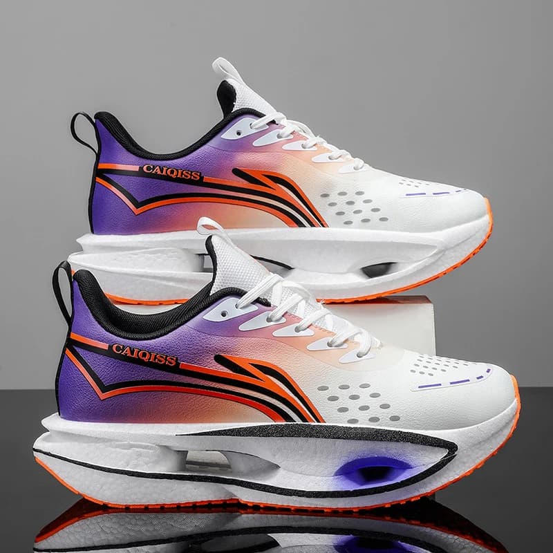 Sneakers Classiche Unisex a Profilo Basso - Materiali Sintetici Comodi e Traspiranti, Suole in Gomma Ammortizzate, con Lacci