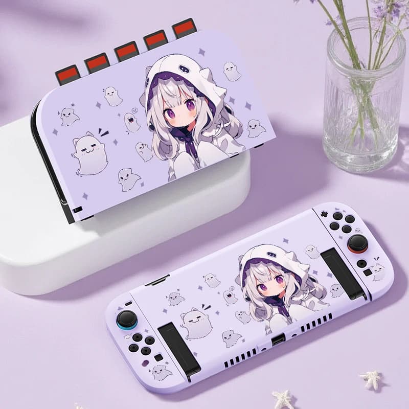 Suitable for Switch2 two-in-one accessory set, protective case and card-insertable base case, the best choice for Switch2 player