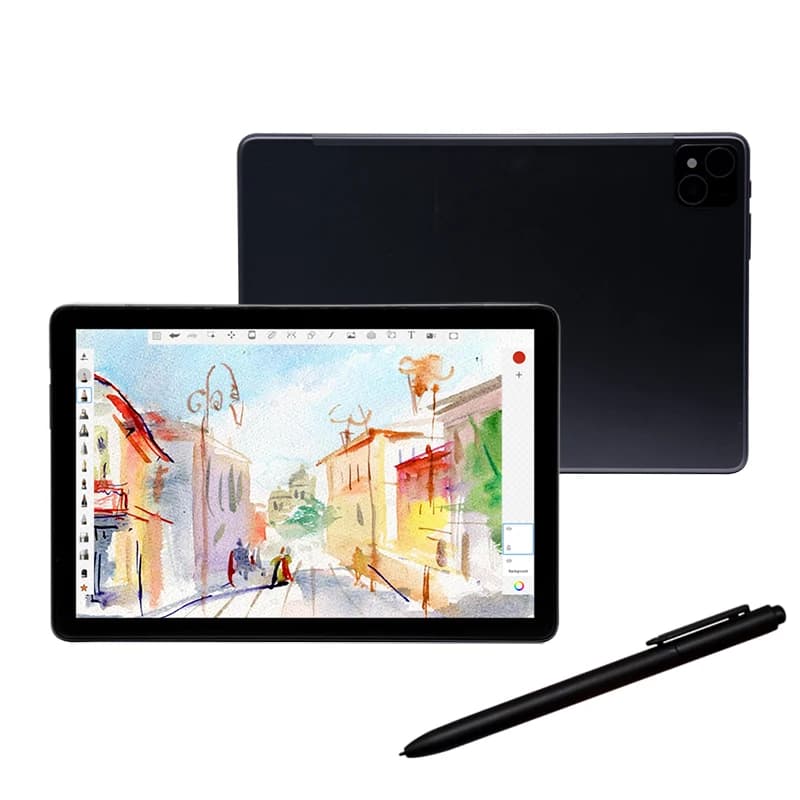 Tablet PC da 10,1 pollici Disegno Scrittura Design Studenti Educazione Uso domestico Scheda 4G Chiamata Tablet Android con penna elettromagnetica