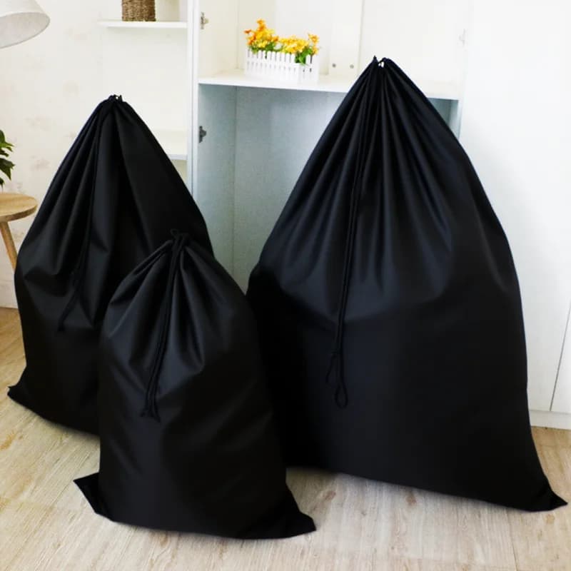 Baule per auto Borse con coulisse per riporre idrorepellenti di grande capacità Borse grandi e robuste per la spesa Organizzatore domestico per biancheria da letto