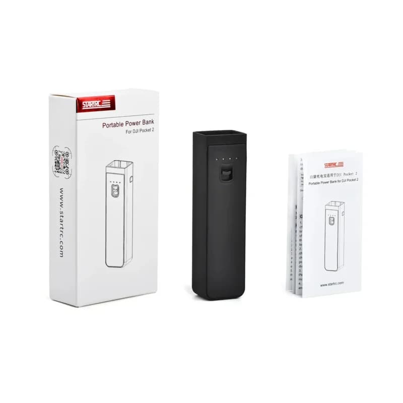 2 Scatole di ricarica per fotocamera portatile con impugnatura portatile per esterni, tipo C, hub per batteria, tasca per 2 fotocamere
