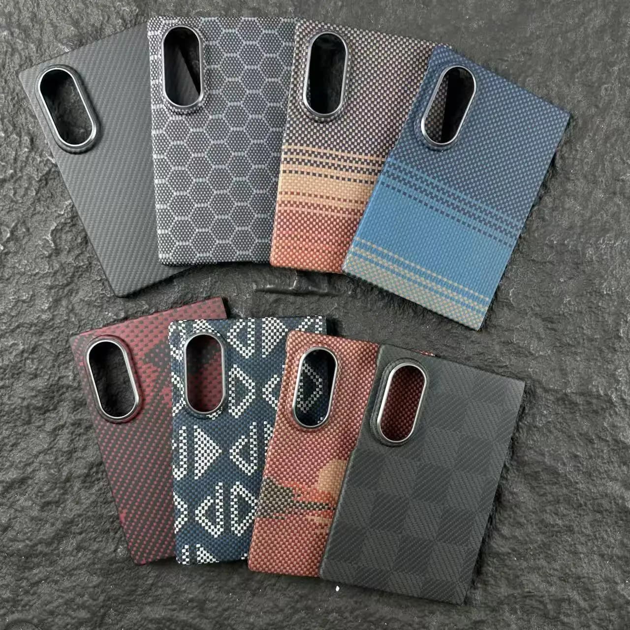 For Samsung Galaxy Z Fold8 Wide 100% Genuine Carbon Fiber Aramid Magnetic Magsafe Case Ultra Thin Protective Back Cover
