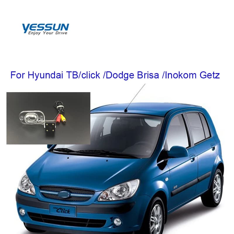 Yessun telecamera per retromarcia per Hyundai Getz Prime Click TB/ Dodge Brisa/Inokom Getz telecamera per targa/telecamere di backup vehical