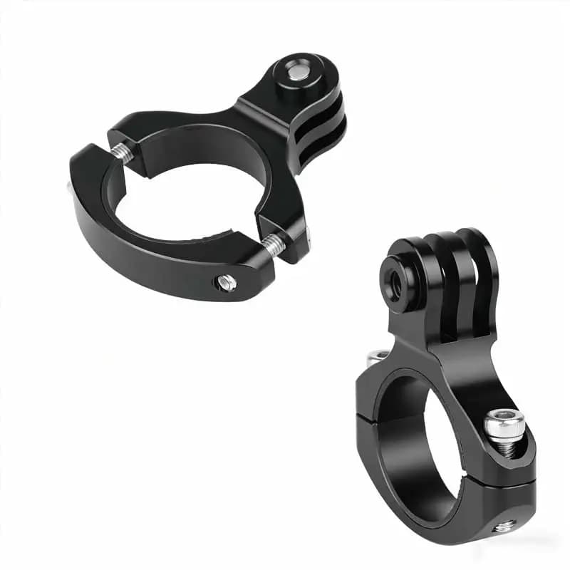 Supporto per Luce Posteriore da Bicicletta in Lega di Alluminio CNC, Adatto per Tubi da 28-32mm, Staffa per Fanale Posteriore per MTB e Bici da Strada