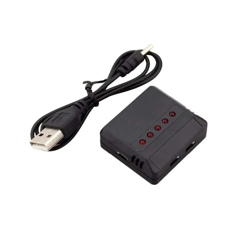 Syma X5HW X5HC X5C X5SW 3.7V 5 in 1 Balance USB Charger PH2.0 PH2.54 Connector Cable for RC Drone Auto Boat JJRC H36 H107