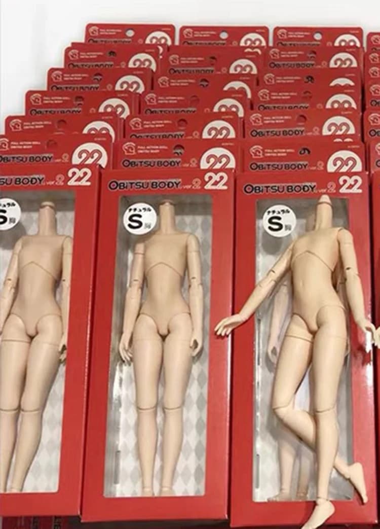 Obitsu 27 body ob24 ob22 ob26 body doll busto S M L obitsu blythe Doll accessori per il corpo parti