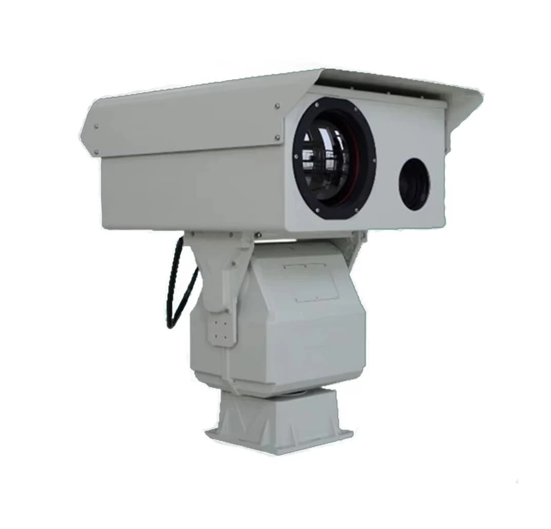 High-End Dual-Sensor PTZ Security Camera 13000m Vehicle Recognition Thermal Camera