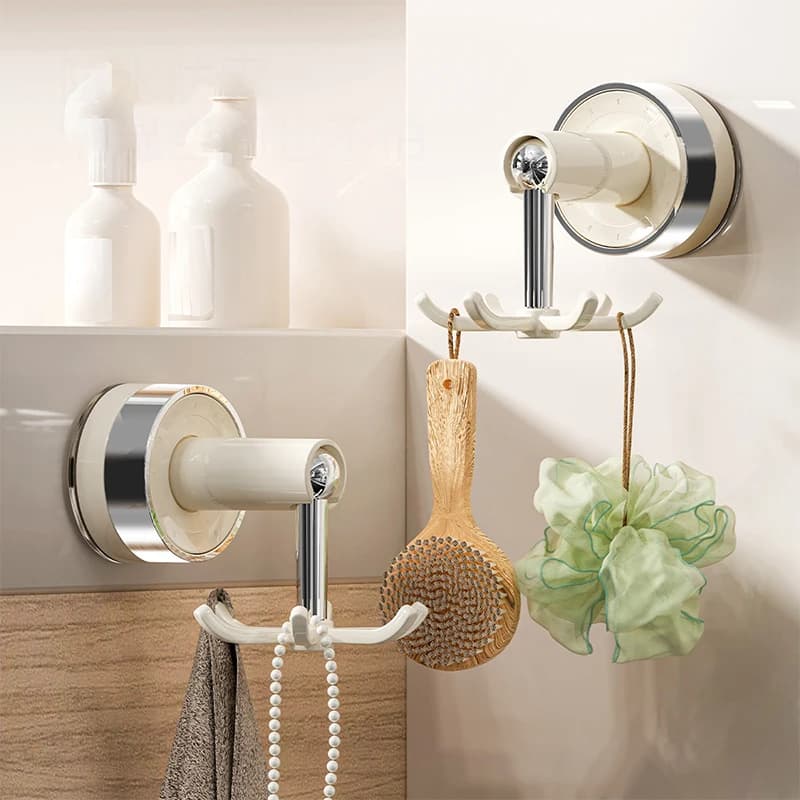 Fan kitchen swivel hooks wall shelves free pots and pans for the house spoon organizer spatula coat hangers