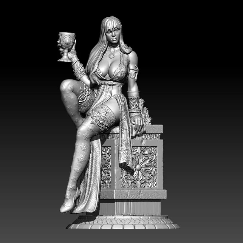1/24 75mm 1/18 100mm Kit modello in resina Figurina non verniciata nessun colore RW-1002